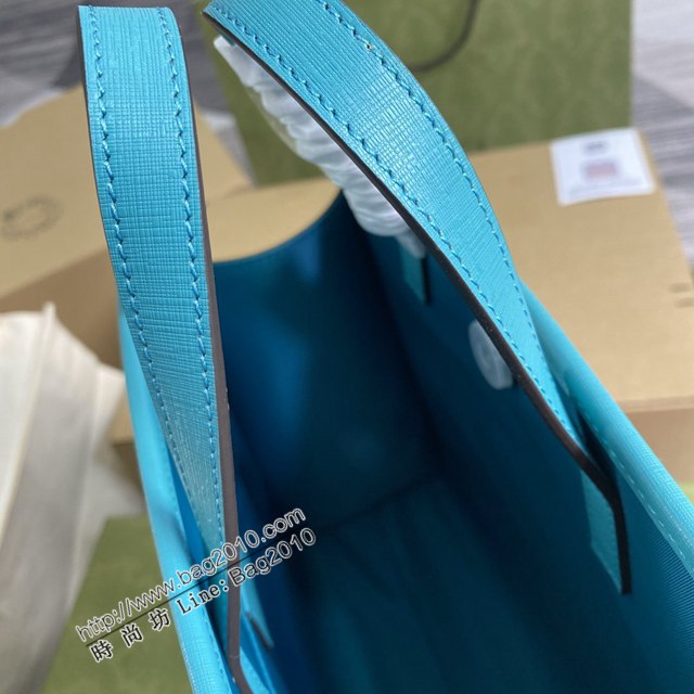 Gucci新款女包 古馳GG系列2021新款兒童托特購包購物袋 Gucci方形復古手提袋肩背包 605614  ydg3221